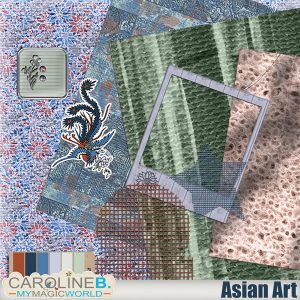 Asian Art - Mini Kit (3PP - 7EL)
