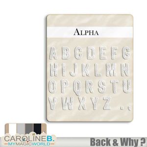 Back and Why ? - Free White Alpha