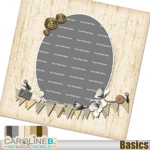 Basics 12x12 QuickPage 01