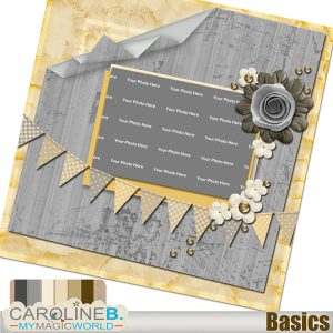 Basics 12x12 QuickPage 02