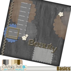 Basics 12x12 QuickPage 03
