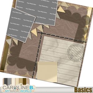 Basics 12x12 QuickPage 04