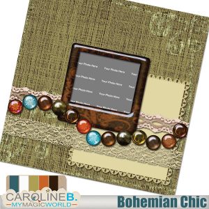 Bohemian Chic QuickPage 02