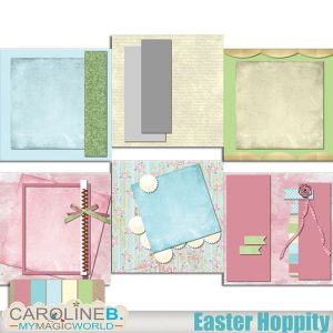 Easter Hoppity Stacked Papers 01