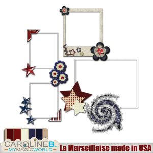 La Marseillaise made in USA Clusters