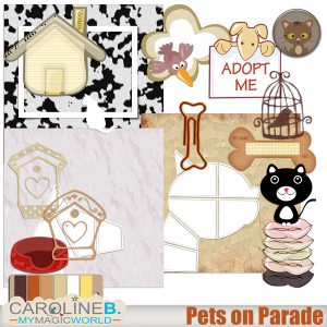 Pets on Parade Extras Set