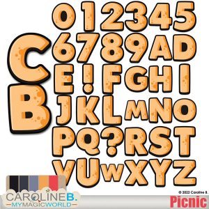 Picnic – Alphabet Set