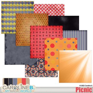 Picnic – Papers Set 02
