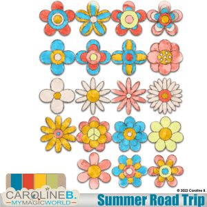 Summer Road Trip Elements 01
