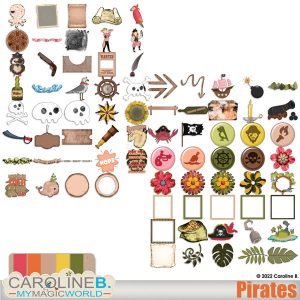 Pirates Elements Set