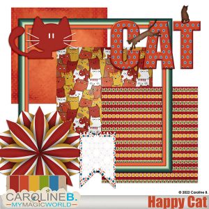 Happy Cat Mini Set 02