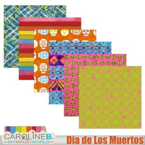 Dia de los Muertos Paper Set