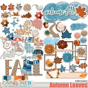 Autumn Leaves Elements