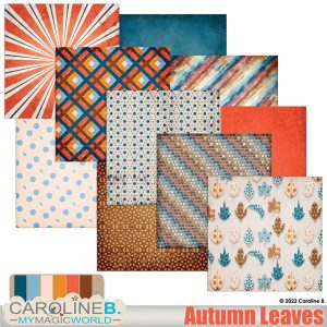 Autumn Leaves Papers 01