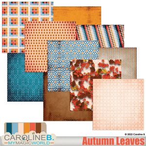Autumn Leaves Papers 02