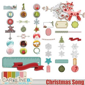 Christmas Song Embellishment 02