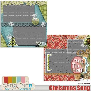 Christmas Song QuickPages