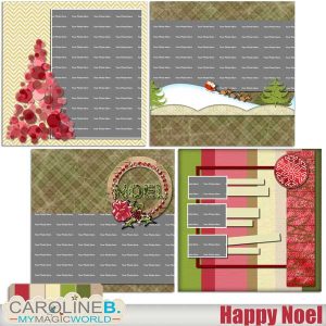 Happy Noel 12x12 Album 3