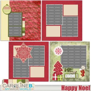 Happy Noel 12x12 Album 5