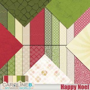 Happy Noel Extra Papers