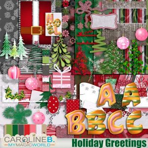 Holiday Greetings Pack