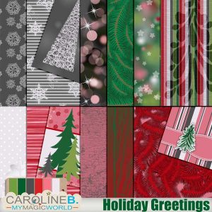 Holiday Greetings Papers