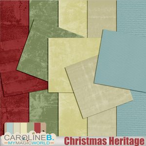 Christmas Heritage Extra Papers