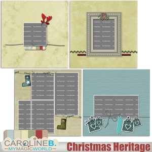Christmas Heritage Quickpages Album 02