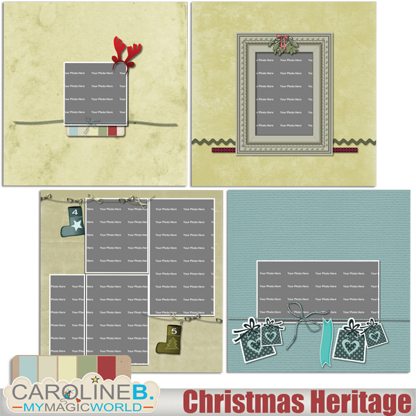 Christmas Heritage Quickpages Album 02