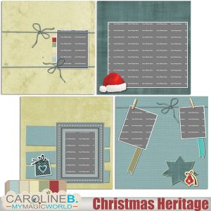 Christmas Heritage Quickpages Album 03