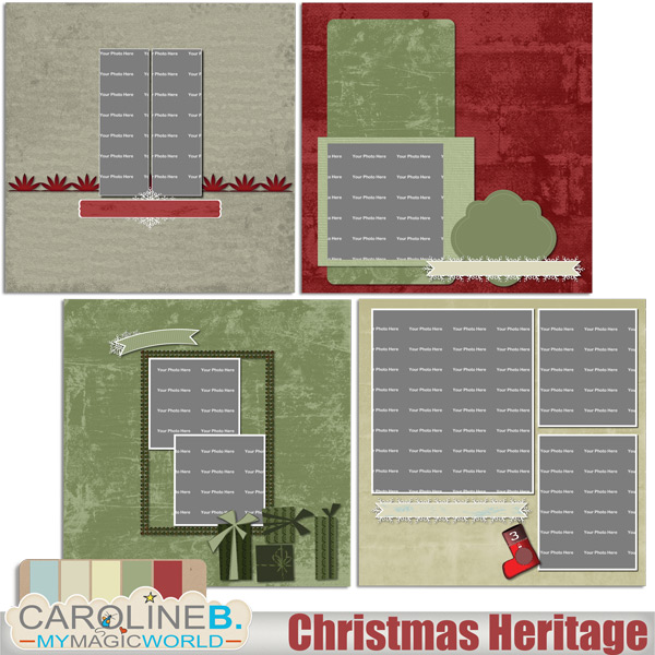 Christmas Heritage Quickpages Album 04