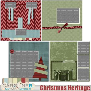 Christmas Heritage Quickpages Album 05