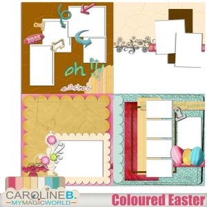 Coloured Easter Album QPs