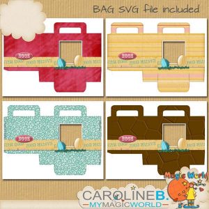 Coloured Easter Bag 4 QPs