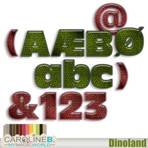 Dinoland Monograms [117 AL]