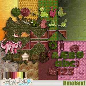 Dinoland Full Pack [8PP - 31EL - 117AL]