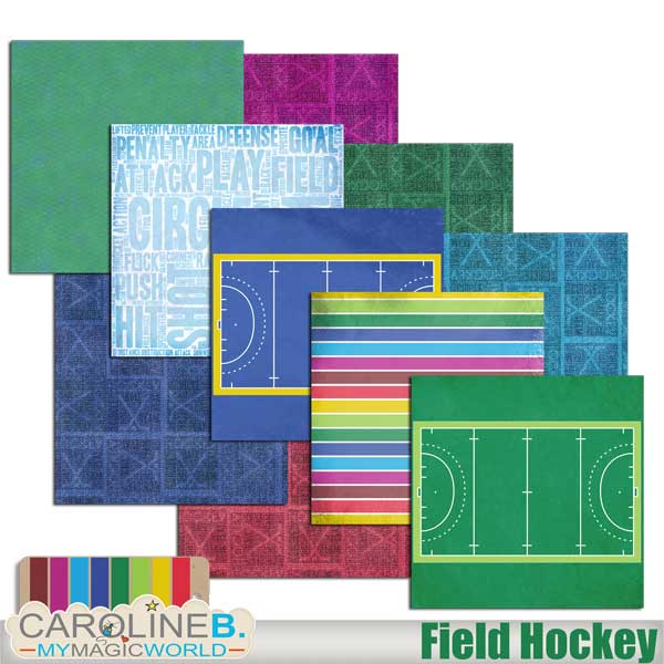 Field Hockey Papers Set