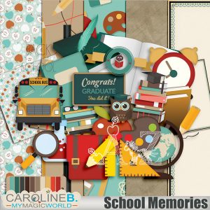 School Memories Kit 1