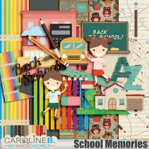 School Memories Kit 2