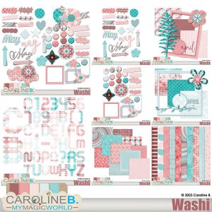 Washi Collection [16PP - 53EL - 43AL]