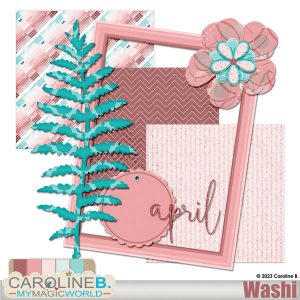 Washi Mini Set 01 [3 PP - 6 EL]