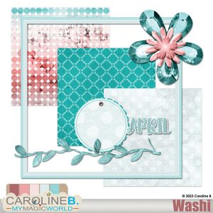 Washi Mini Set 02 [3 PP - 6 EL]