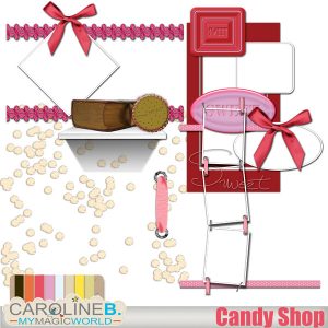 Candy Shop Extras Set