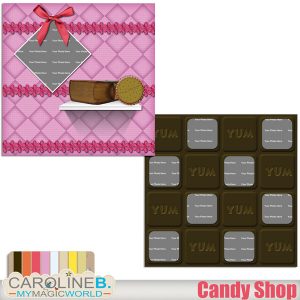 Candy Shop Quickpages 01-03