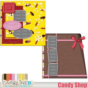 Candy Shop Quickpages 02-04