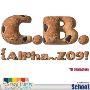 School Alphabet Full Set