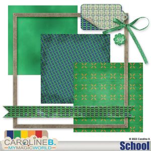 School Mini Set 01 (3PP + 6EL)