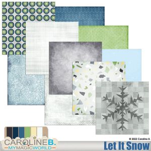 Let It Snow Papers Set 02