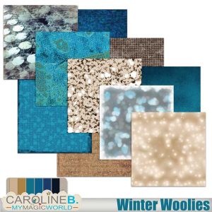 Winter Woolies Papers 02 Grunge