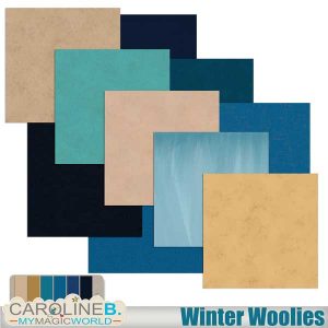 Winter Woolies Papers 03 Solid